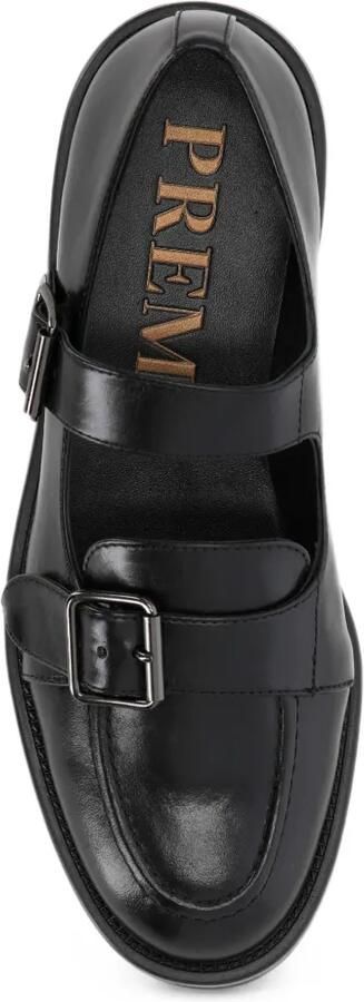 Bruno Premi buckle-fastening leather pumps Zwart - Foto 4