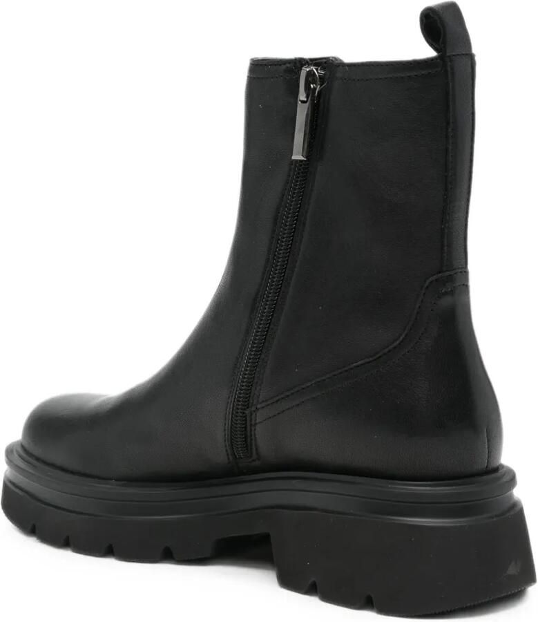 Bruno Premi chunky-sole leather ankle boots Zwart - Foto 2