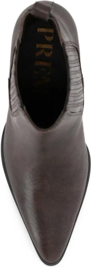 Bruno Premi elasticated-side panel ankle boots Bruin - Foto 4