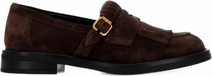 Bruno Premi fringe buckle-fastening loafers Bruin