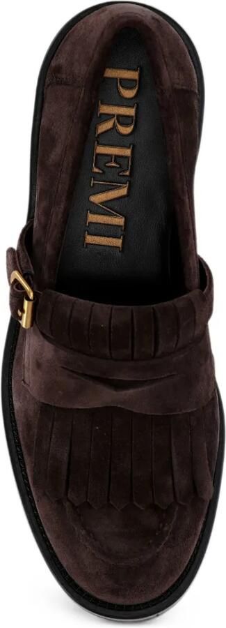 Bruno Premi fringe buckle-fastening loafers Bruin - Foto 4