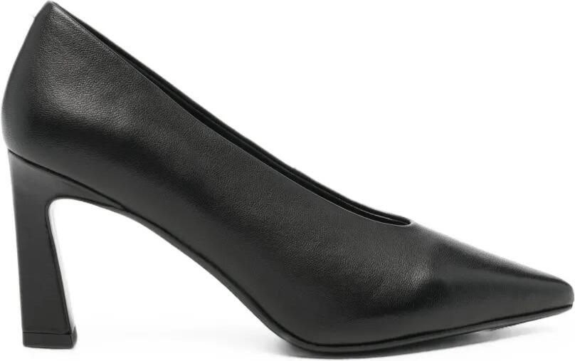 Bruno Premi pointed-toe leather pumps Zwart