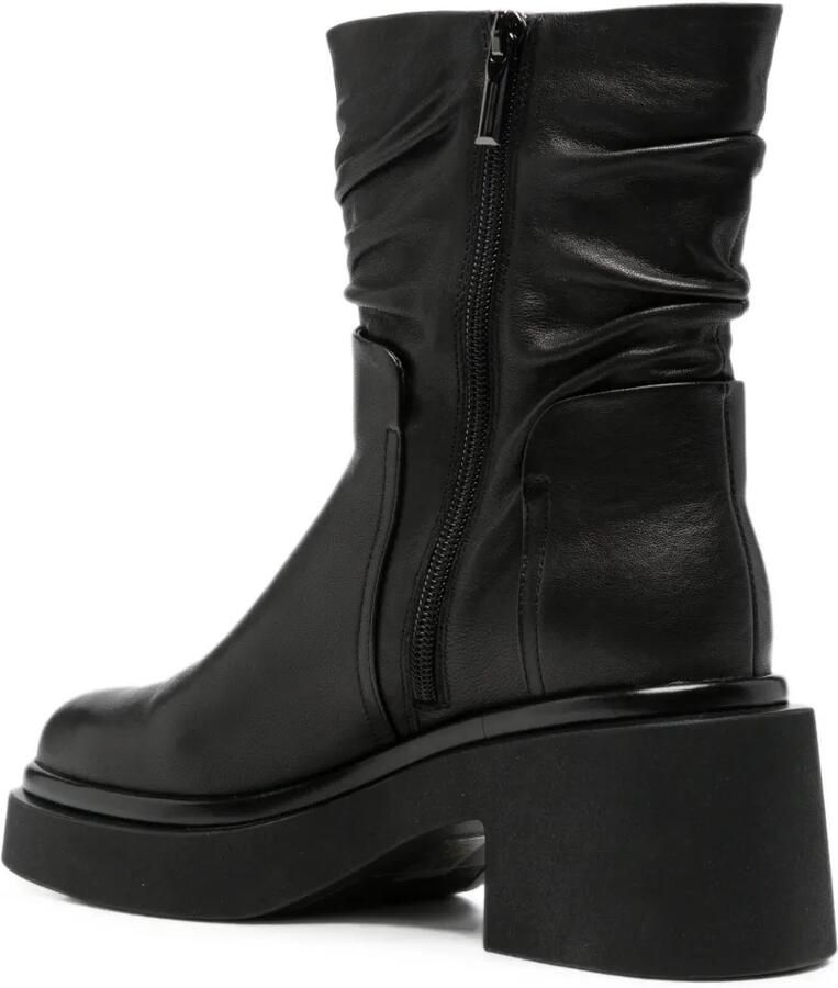 Bruno Premi ruched platform boots Zwart - Foto 3