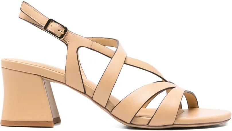 Bruno Premi Sandalen met gekruiste bandjes Beige