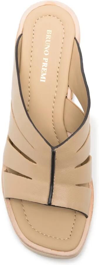 Bruno Premi Sandalen met plateauzool Beige - Foto 3
