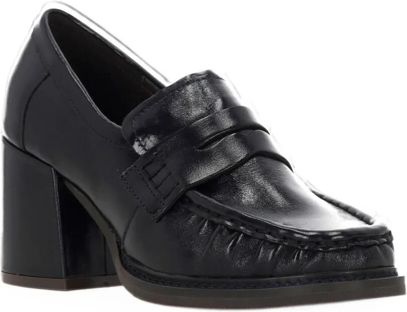 Bruno Premi strap-detail block-heel loafers Blauw - Foto 2