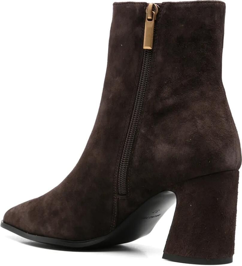 Bruno Premi suede-finish pointed-toe ankle boots Bruin - Foto 2