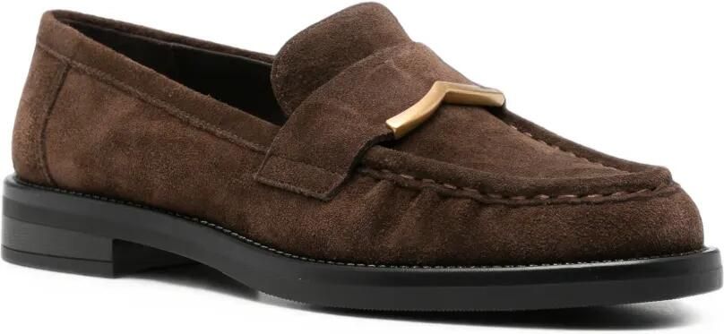 Bruno Premi suede slip-on loafers Bruin - Foto 3