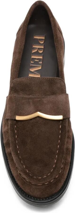Bruno Premi suede slip-on loafers Bruin - Foto 4