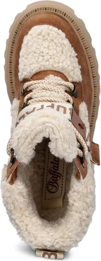 Buffalo Aspen COM faux-shearling buckle-fastening boots Bruin - Foto 4
