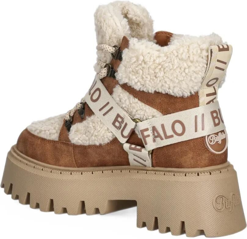 Buffalo Aspen COM faux-shearling buckle-fastening boots Bruin - Foto 2
