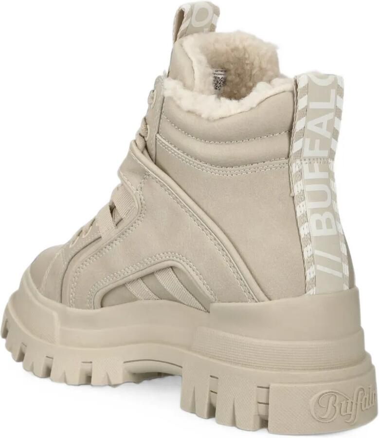 Buffalo Aspha NC faux-shearling platform ankle boots Beige - Foto 2