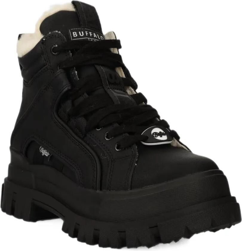 Buffalo Aspha NC MID chunky boots Zwart - Foto 3