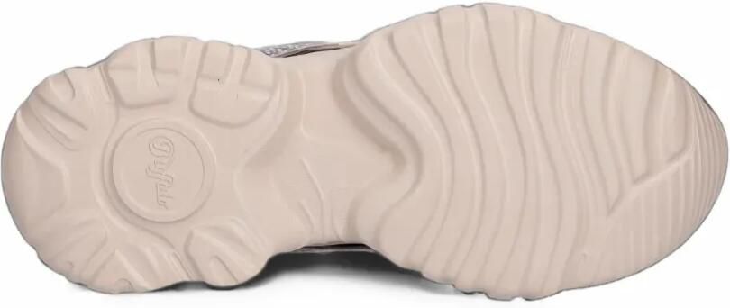 Buffalo Bliss snakeskin-effect chunky sneakers Beige - Foto 5