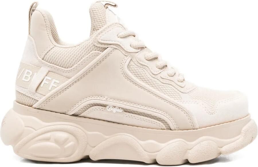 Buffalo CDL Chai leren chunky sneakers Beige