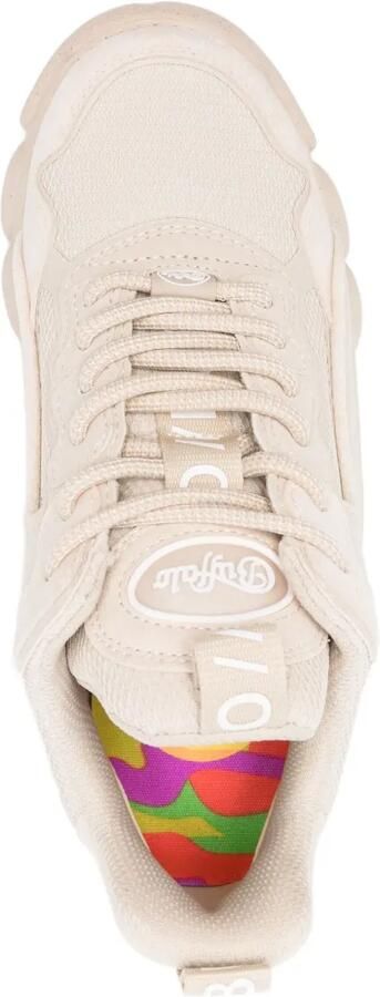 Buffalo CDL Chai leren chunky sneakers Beige - Foto 4