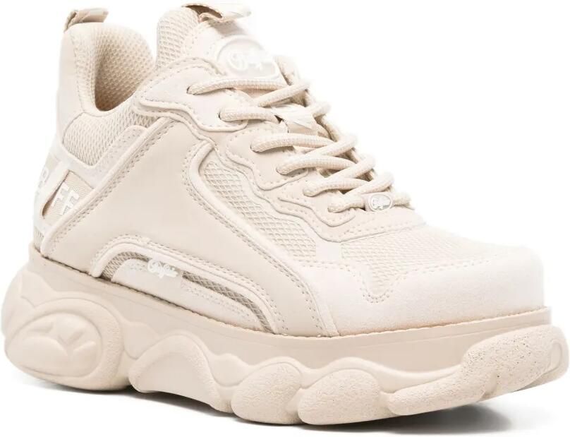 Buffalo CDL Chai leren chunky sneakers Beige - Foto 3