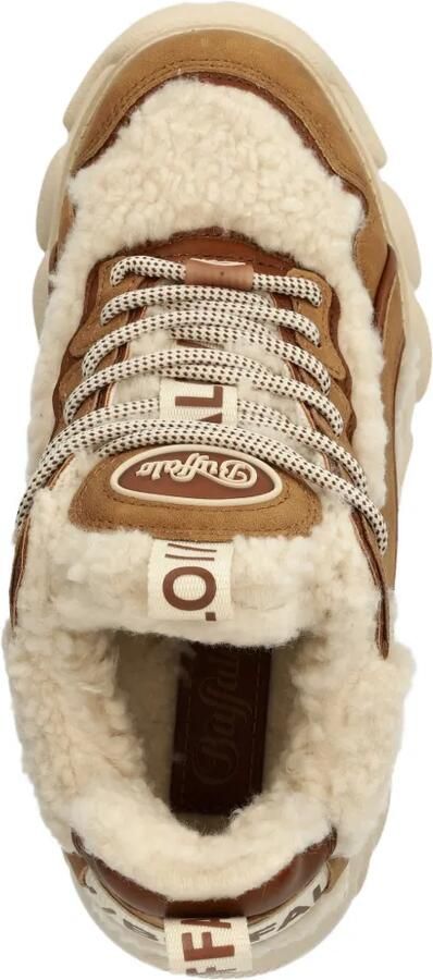 Buffalo CLD sneakers met plateauzool Bruin - Foto 4