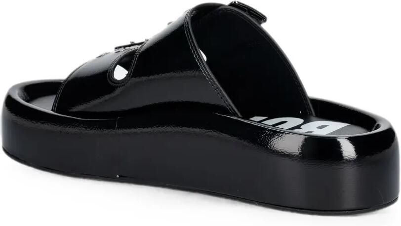 Buffalo Evelyn Ari RIV sandalen met gespsluiting Zwart - Foto 2
