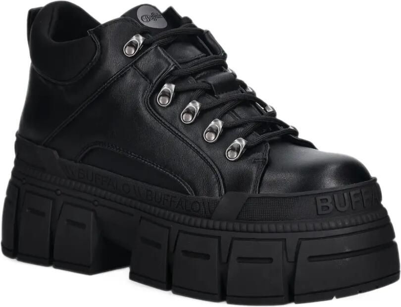 Buffalo Gospher Hike platform lace-up boots Zwart - Foto 3