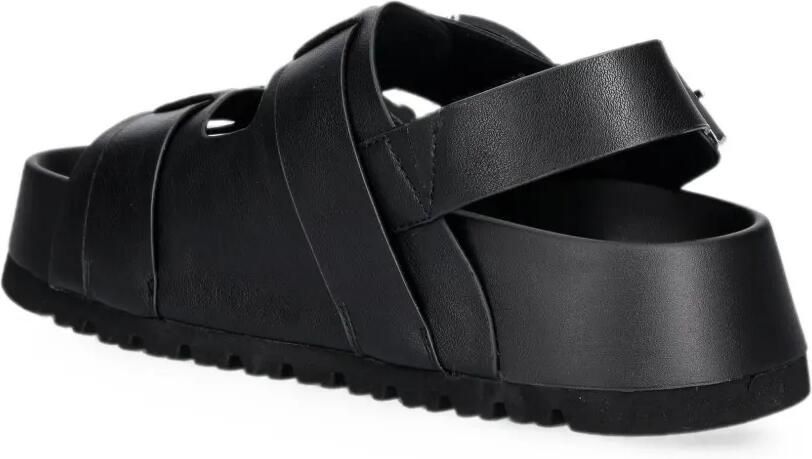Buffalo Jane Athena sandalen met plateauzool en gespsluiting Zwart - Foto 2