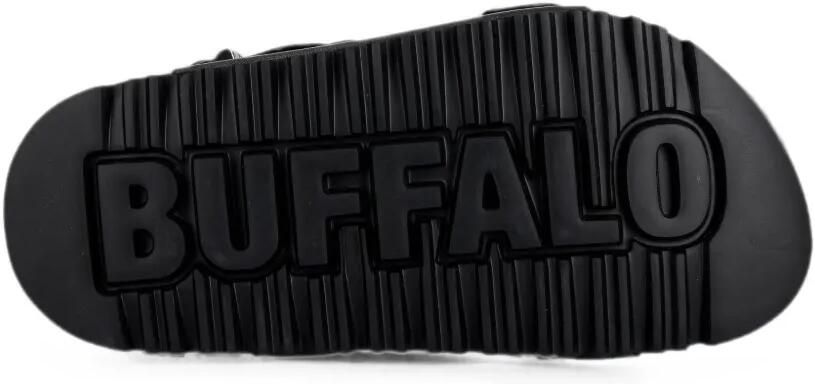 Buffalo Jane Athena sandalen met plateauzool en gespsluiting Zwart - Foto 5