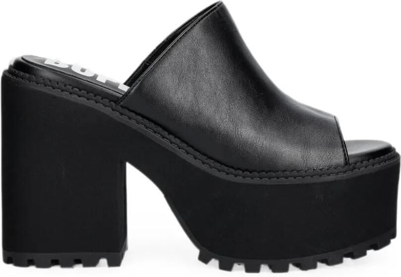 Buffalo Killah sandalen met plateauzool en chunky zool Zwart