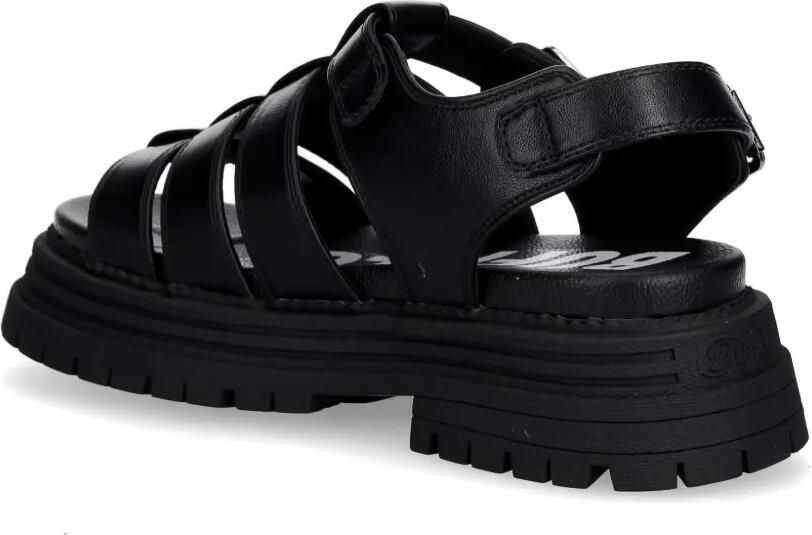 Buffalo Lennox Fisher sandalen met plateauzool Zwart - Foto 2
