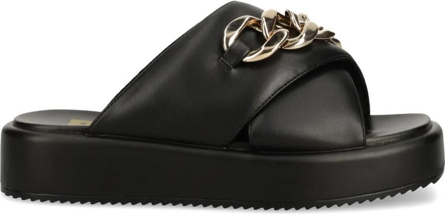 Buffalo Mia slippers Zwart