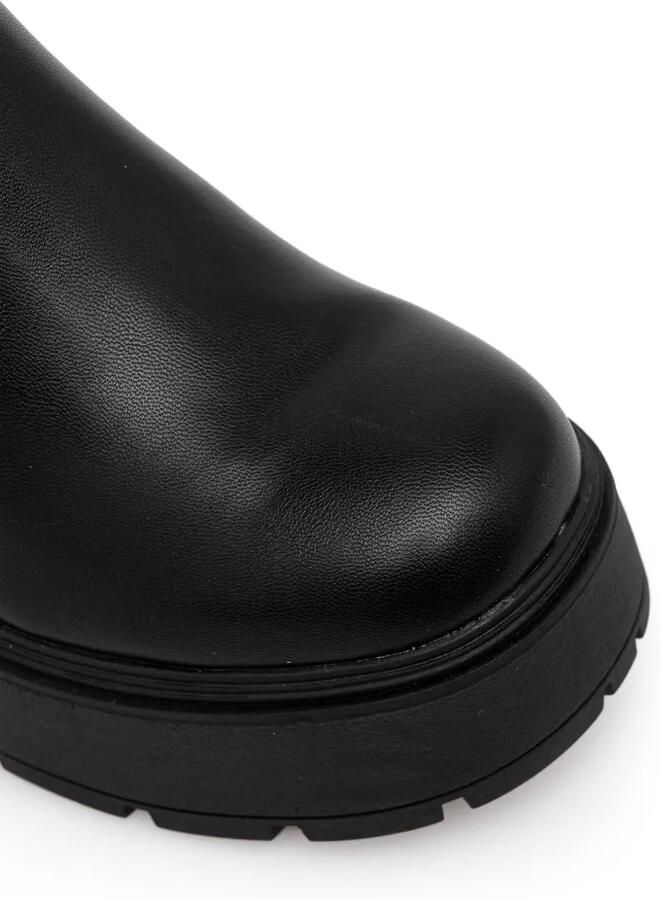 Buffalo Mila platform knee-high boots Zwart - Foto 2