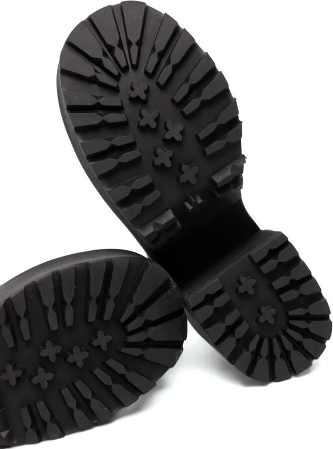 Buffalo platform lace-up boots Zwart - Foto 4