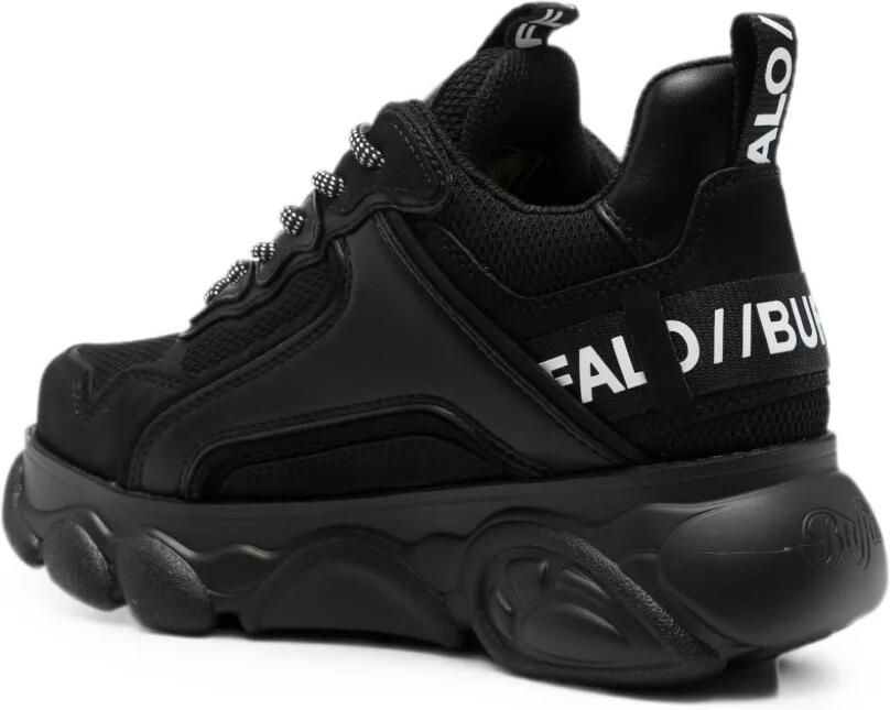 Buffalo Sneakers met chunky zool en logoband Zwart - Foto 3