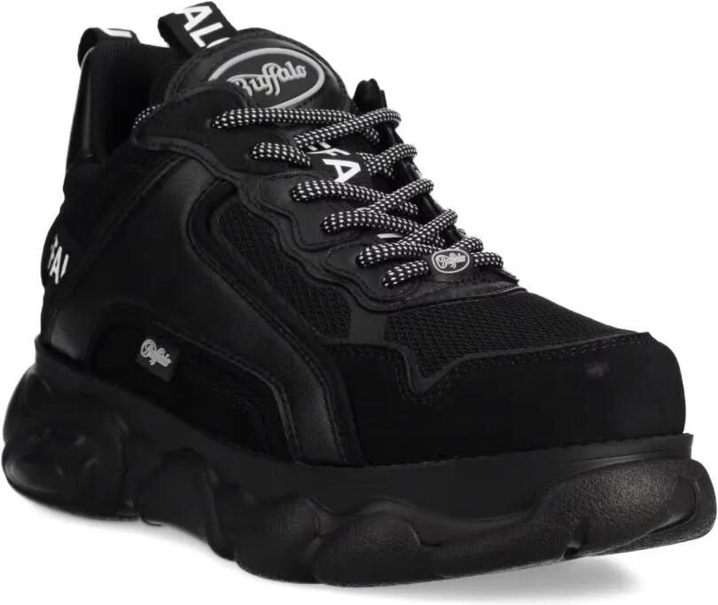 Buffalo Sneakers met chunky zool Zwart - Foto 3