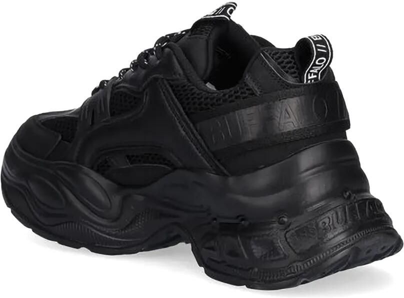 Buffalo Yuno One sneakers met chunky zool en vlakken Zwart - Foto 2
