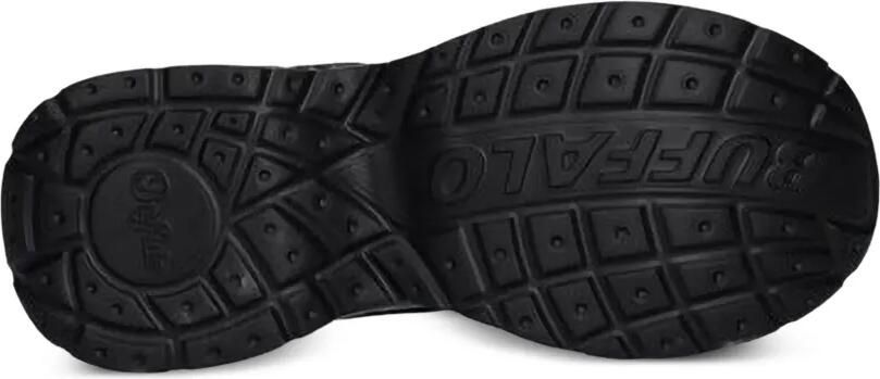 Buffalo Yuno One sneakers met chunky zool en vlakken Zwart - Foto 5