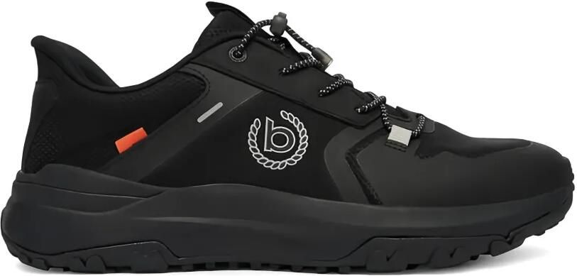 Bugatti Ademende mesh sneakers Zwart