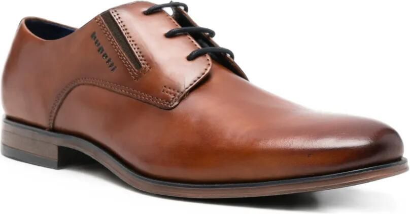 Bugatti Derby schoenen met elastisch inzetstuk en logoplakkaat Bruin - Foto 2