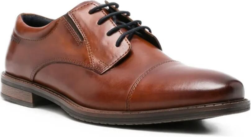 Bugatti Derby veterschoenen met bewerkte neus Bruin - Foto 2