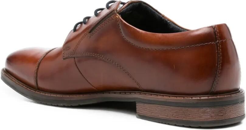Bugatti Derby veterschoenen met bewerkte neus Bruin - Foto 3