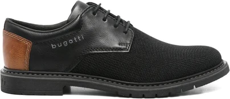 Bugatti Derby veterschoenen Zwart