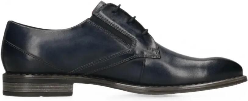 Bugatti Leren Derby veterschoenen Blauw