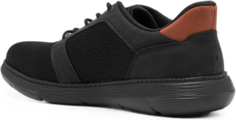 Bugatti logo-patch mesh-panel sneakers Zwart - Foto 3