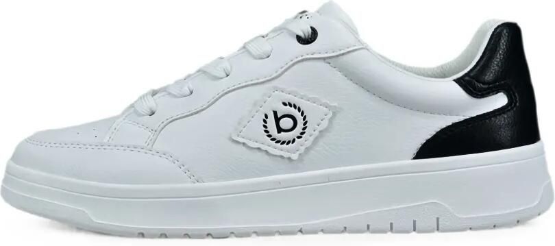 Bugatti Low-top sneakers met logo-patch en vlakken Wit - Foto 4
