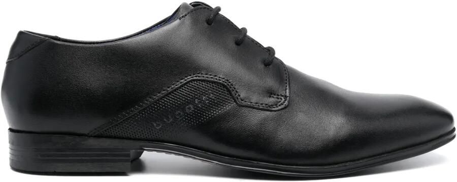 Bugatti Mattia Eco leren Oxford schoenen Zwart