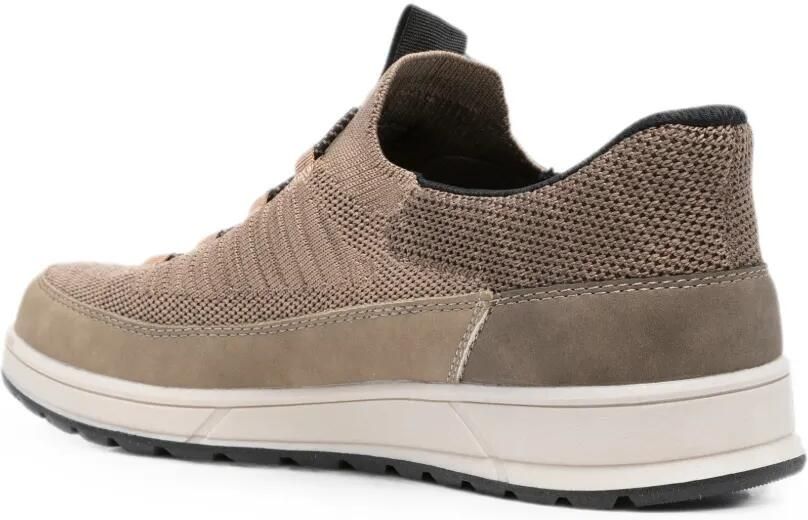 Bugatti mesh-knit lace-up sneakers Beige - Foto 2