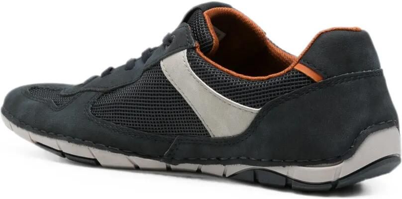 Bugatti Sandstone sneakers met vlakken en logoplakkaat Blauw - Foto 2