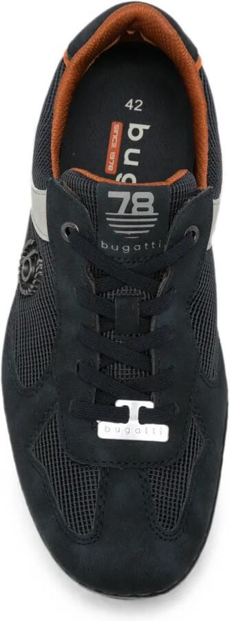 Bugatti Sandstone sneakers met vlakken en logoplakkaat Blauw - Foto 3