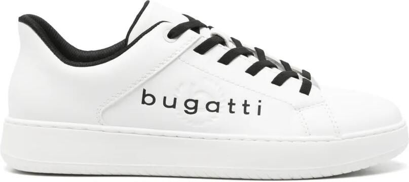 Bugatti Sneakers met logodetail Wit