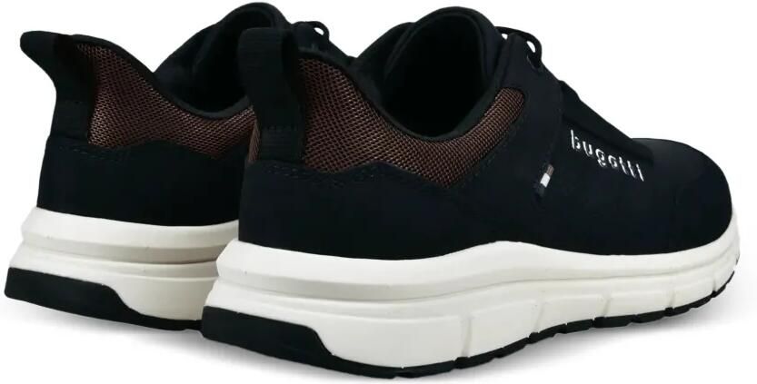 Bugatti Sneakers met mesh vlak en logo Zwart - Foto 3