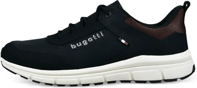 Bugatti Sneakers met mesh vlak en logo Zwart - Foto 4